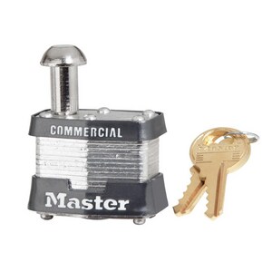 Master Lock 1-9/16 in. Keyed Alike Single Post Padlock in Steel M443KA2315 at Pollardwater