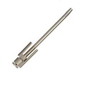 Delaney Hinge Pin Door Stop In Brushed Nickel 402452