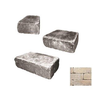 Anchor Block Company Weston 16 In Fire Pit Concrete Paver In