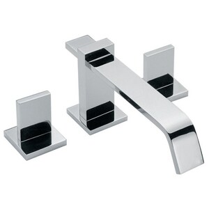 Altmans Products 3 Hole Deckmount Widespread Lavatory Faucet With