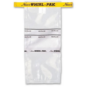 NASCO Whirl-Pak® 7-1/4 x 1-1/2 in. 4 oz. Polyethylene Write-On Bag 500 Pack EB01062WA at Pollardwater