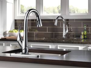 Delta Faucet Allora Kitchen Escutcheon In Polished Chrome