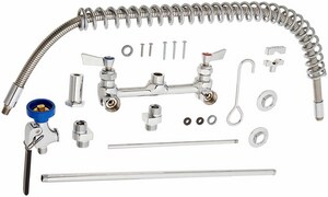 Fisher Two Handle Kitchen Faucet In Polished Chrome 2210 Wb