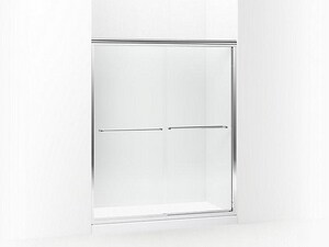 Sterling Finesse Finesse Frameless Bypass Shower Door In Nickel
