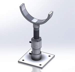 pipe support adjustable stand saddle stainless fabrication gpm steel galvanized ferguson kit empire