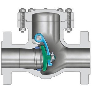 Velan Valve 0114c 4 In Cast Carbon Steel Flanged Swing