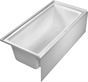 Duravit Architec 66 x 32 in. Soaker Alcove Bathtub with ...