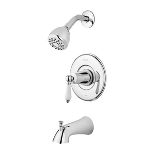Pfister Courant 1 8 Gpm Wall Mount Tub And Shower Faucet With