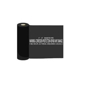 41 in. x 100 ft. 4 mil Cross Laminated Polyethylene Wrap in Black A75008100 at Pollardwater