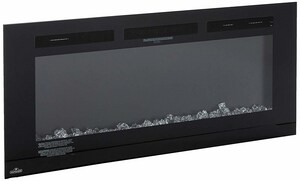 Wolf Steel Allure 1500w Electric Fireplace With Mesh Screen