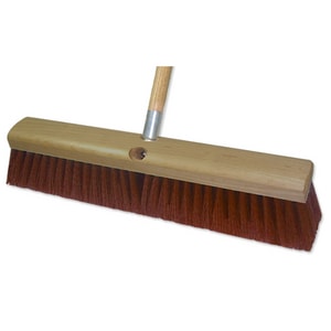 Abco Metal Threaded Wood Broom Handle - 60 x 15/16