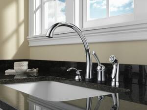 Delta Faucet Deluca 5 11 16 In 13 Oz Kitchen Soap Dispenser In