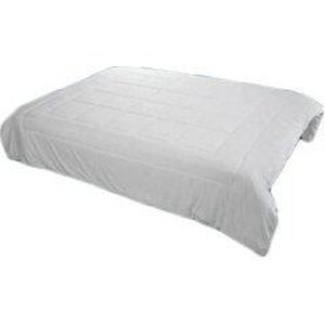 Js Fiber 88 X 66 In Lite Duvet Comforter Twin Size In White Case