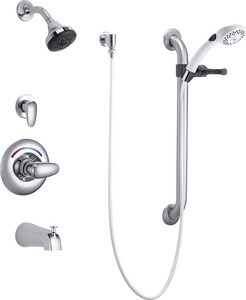 Delta Faucet Two Handle Single Function Bathtub Amp Shower