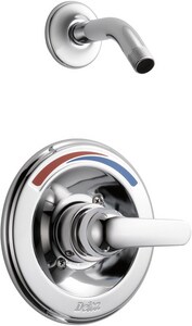 Delta Faucet Monitor Single Handle Shower Faucet In Polished