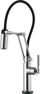 Brizo Litze Single Handle Pull Down Kitchen Faucet ...