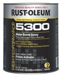 Rust-Oleum® 1 gal Water Based Epoxy Primer Activator R5303502 at Pollardwater