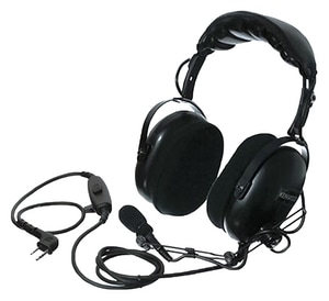 Kenwood Heavy Duty Noise Reduction Headset in Black KKHS10OH at Pollardwater