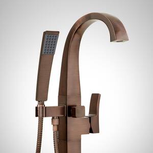 Signature Hardware Vilamonte 1 8 Gpm Floor Mount Tub Filler Faucet