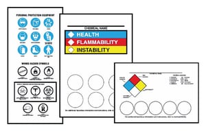 Accuform Signs 5 x 7 in. Right to Know NFPA Labeling Kit ALZN442 at Pollardwater