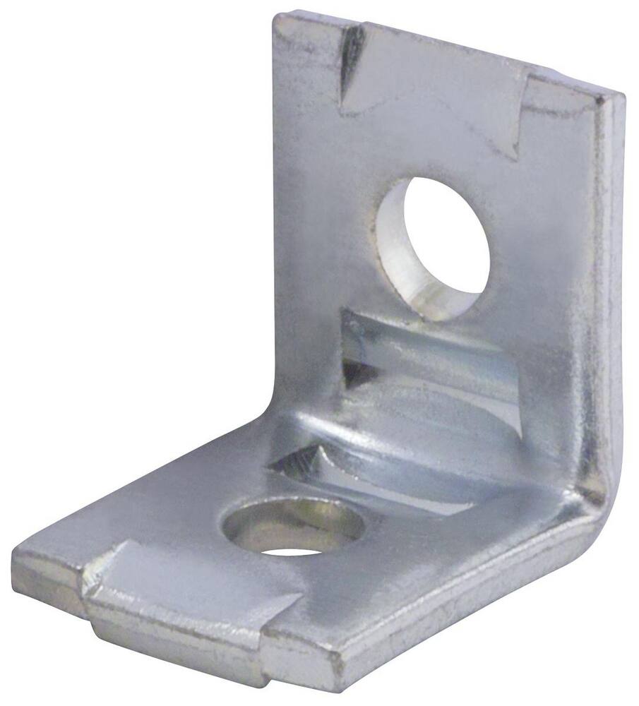 <strong>Figure 7840</strong><br />Electrogalvanized 2-Hole No-Twist Corner Angle Fitting