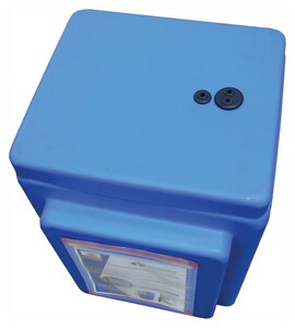 Peabody Engineering and Supply ProChem® PailVault™ Plus LDPE Chemical Spill Containment Enclosure in Blue P25332861 at Pollardwater