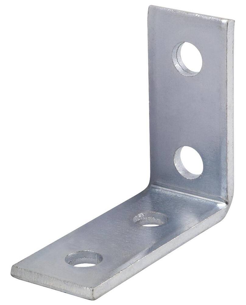 <strong>Figure 7843</strong><br />Green Powder Coat 4-Hole 3-Way Corner Angle Fitting