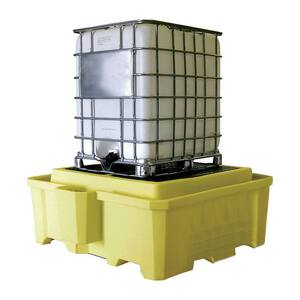 Enpac IBC 2000I™ IBC Container 385 gal Spill Pallet in Yellow E5469YED at Pollardwater