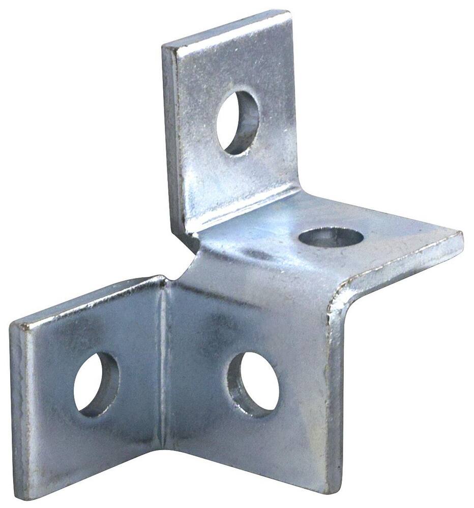 <strong>Figure 7891</strong><br />Electrogalvanized 4-Hole Double Corner Wing Fitting