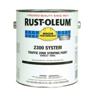 Rust-Oleum® Traffic Zone Striping Paint in Yellow R2348402 at Pollardwater
