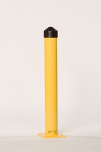 Eagle 24 x 4 in. Steel Bumper Post in Yellow E1742 at Pollardwater