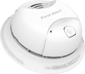 BRK Electronics Power Cell Smoke Alarm with 10 Year Sealed Lithium Battery in White BSA350B at Pollardwater