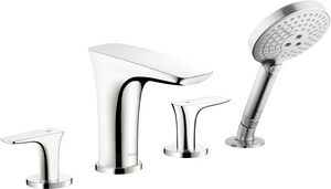 Hansgrohe Puravida 1 75 Gpm 4 Hole Deck Mount Roman Tub Faucet