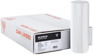 Westcraft 43 x 48 in. 56 gal High Density Can Liner (Case of 150) WCH434822N at Pollardwater