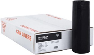 Westcraft HeviTough 43 x 48 in. 3 mil Can Liner in Black (Case of 50) WCL434830KR at Pollardwater