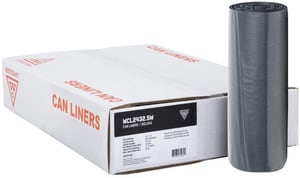Westcraft 38 x 58 in. 60 gal 1.2 mil Can Liner in Grey (Case of 50) WCL385812G at Pollardwater