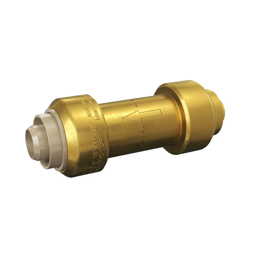 <strong>Figure X531</strong><br />LF Push Fit Brass Check Valve