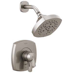 Delta Faucet Stryke Two Handle Multi Function Shower Faucet In