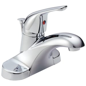 Delta Faucet Foundations Single Handle Centerset Bathroom Sink Faucet In Polished Chrome B510lf Ferguson
