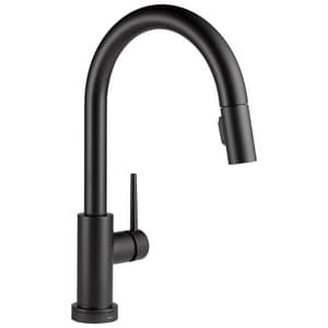 Delta Faucet Trinsic Single Handle Pull Down Kitchen Faucet In