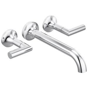 Brizo Odin Two Handle Wall Mount Filler In Polished Chrome T70475 Pc Ferguson