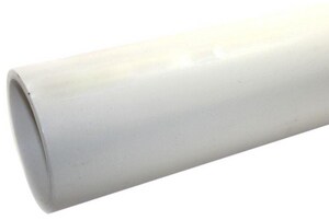 6 in. x 10 ft. Plain End Schedule 40 Plastic Drainage Pipe - PVC ...