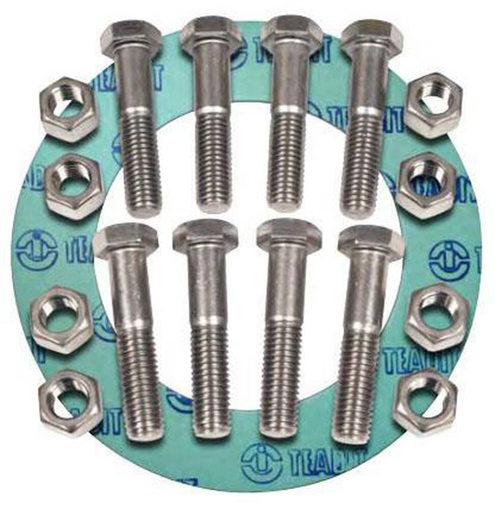 <strong>Figure NBG-NA-Z</strong><br />300# Non-Asbestos 1/8 in. Nut, Bolt & Ring Gasket Kit