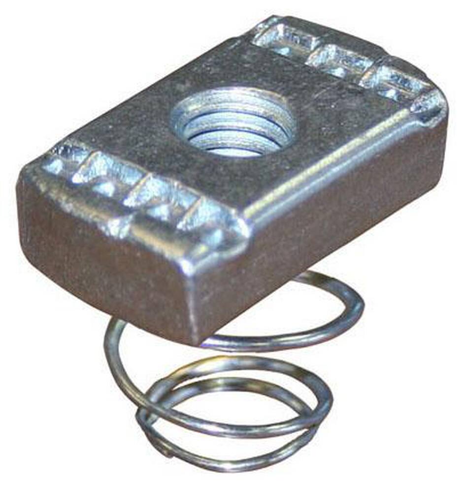 <strong>Figure 7822</strong><br />Electrogalvanized Short Spring Channel Nut