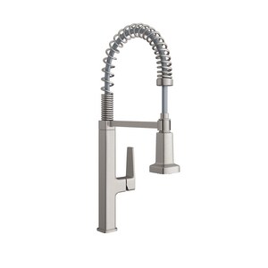 Proflo Scovin Single Handle Pull Down Kitchen Faucet With Two Function Spray In Brushed Nickel Pfxc5512bn Ferguson