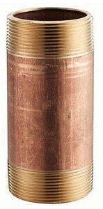 2 x 30 in. NPT 125# Schedule 40 Standard Global Red Brass Seamless Pipe GBRNK30 at Pollardwater