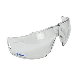 Radians LPX™ IQuity Polycarbonate Safety Goggles in Black Frame with Clear Lens RLPGRL13D at Pollardwater