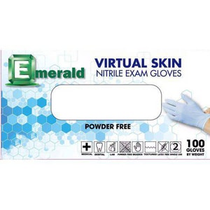 National Consulting Emerald PPP® Size L Powder Free Rubber Exam Disposable Gloves (Box of 100) NEN503 at Pollardwater