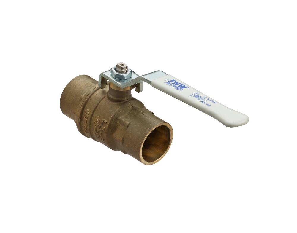 <strong>Figure X451</strong><br />LF Forged Bronze Full Port Sweat 600# Ball Valve