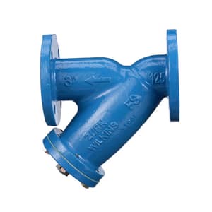 Zurn Model FSC 2-1/2 in. Flange Ductile Iron Epoxy Coated Y-Strainer WFSCL at Pollardwater